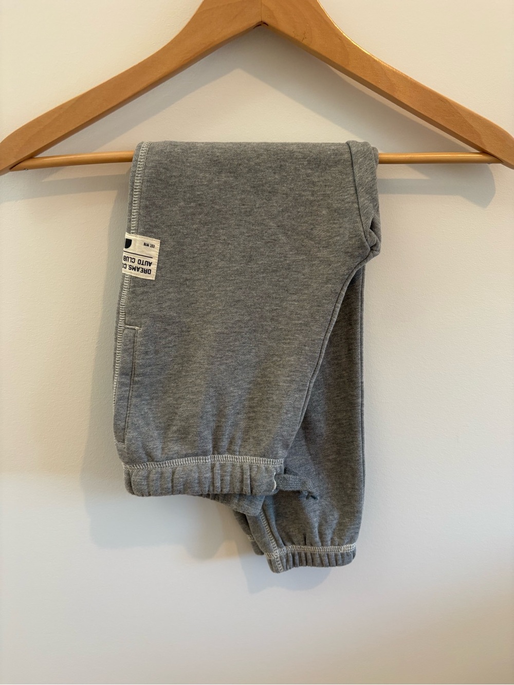 H&M Kids Grey Jogger Sweatpants with Elastic Cuffs